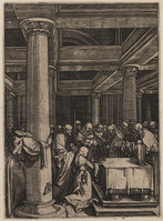 TvB G 4116
<br/>
Opdracht van Christus in de tempel
<br/>
<em>Raimondi, Marcantonio (ca. 1480-1527/34)</em>